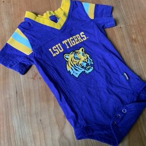 LSU Onesie 3/6 months